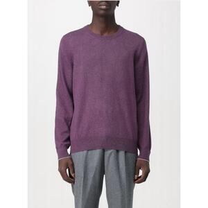 NEW BRUNELLO CUCINELLI cashmere crewneck sweater in plum